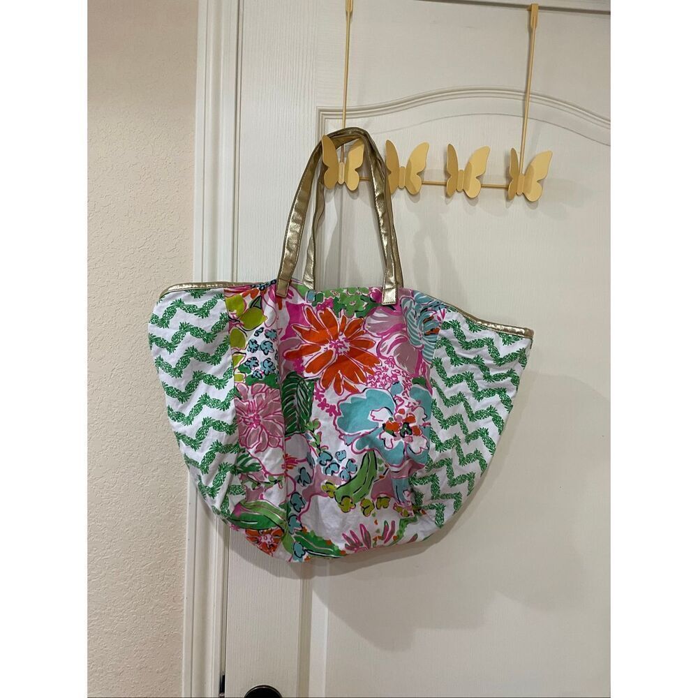 Lilly Pulitzer for Target Extra Large Canvas Tote Bag